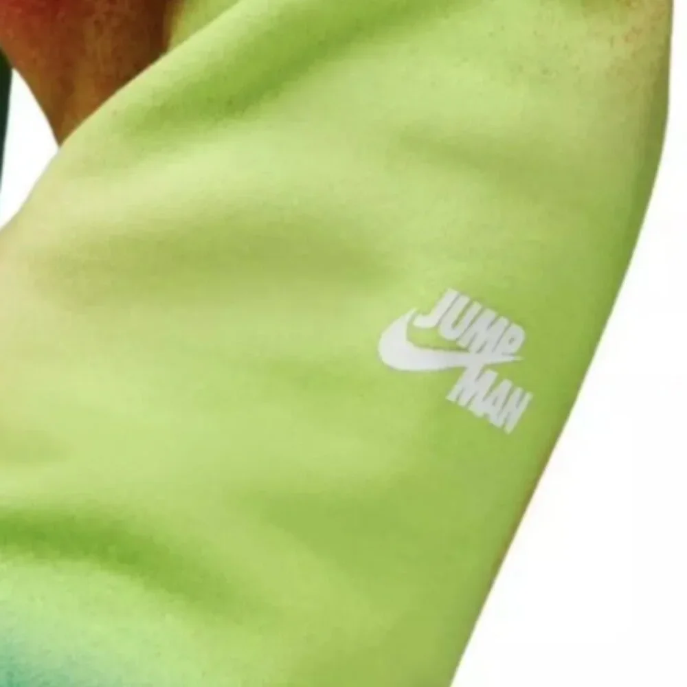 Nike Air Jordan Flight MVP Pullover Hoodie Tie Dye Jumpman Multicolor